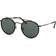 Ray-Ban Polarized Brow Bar Round Sunglasses - Hombre Negras