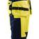 Blåkläder Riipputaskuhousut 1533 Highvis, keltainen/musta, koko