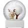 Hoptimist Rudolf Snow Globe Decoration 11.7cm