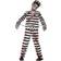 Smiffys Costume Zombie Detenuto, comprende Pantaloni, Top, Cappello Manette