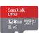 SanDisk Ultra microSDXC Class 10 UHS-I U1 A1 100/22MB/s 128GB +Adapter