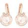 Swarovski Bella V Drop Earrings - Rose Gold/Pink/Transparent