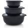 Mepal Cirqula Low Serving Bowl 3pcs 3L
