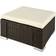 tectake Rattan Footstool