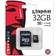 Kingston microSDHC Class 10 UHS-I U1 45/10MB/s 32GB +Adapter