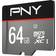 PNY Turbo Performance MicroSDXC Class 10 UHS-I U3 90/60MB/s 64GB+Adapter