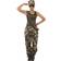 Smiffys Womens Camo fatigues Soldier Costume