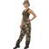 Smiffys Womens Camo fatigues Soldier Costume