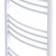 vidaXL (140852 ) 600x1160 Vit, Krom