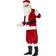 Smiffys Plush Santa Suit Costume Red