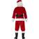 Smiffys Plush Santa Suit Costume Red