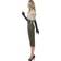 Smiffys WW2 Army Pin Up Spice Darling Costume Green & Khaki