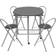 vidaXL 243902 Patio Dining Set, 1 Table incl. 2 Chairs