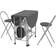 vidaXL 243902 Patio Dining Set, 1 Table incl. 2 Chairs