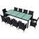 vidaXL 42570 Patio Dining Set