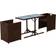 vidaXL 42540 Juego de comedor de patio, 1 Mesa incl. 2 Sillas