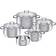 Silit Toskana Cookware Set with lid 5 Parts
