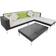 vidaXL 42944 Loungeset, 1 Bord inkl. 2 Stolar