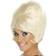 Smiffys Carnaval verkleed prui voor dames Fifties/Sixties stijl blond