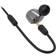 Audio-Technica ATH-LS70iS In-Ear Headphones With In-Line Mic And Control