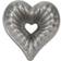 Nordic Ware Elegant Heart Bundt Bakeform 27.94 cm 2.4 L