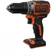 Black & Decker BL186N 1650 RPM Sin llave Negro, Naranja