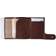 Tony Perotti Aluminium Card Holder - Burgundy