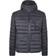 Barbour Oustan Hoodie Slim Quilted Jacket - Black