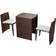 vidaXL 42881 Matgrupp, 1 Bord inkl. 2 Stolar
