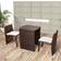 vidaXL 42881 Patio Dining Set, 1 Table incl. 2 Chairs