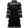 By Malina Carmine Mini Dress - Black