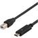 Deltaco 2.0 USB C - USB B M-M 2m