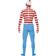 Smiffys Where's Wally? Second Skin Costume