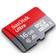 SanDisk 16GB microSDHC Class 10 SDSQUAR-016G-GN6MN Memory Card Retail (1 Pack) w/o Adapter Retail