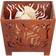 Esschert Design Ildkurv Square Rust S FF161