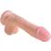Pipedream King Cock Plus Triple Density Dildo Kiveksillä 23 cm Vaalea iho