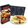 Tefal XA 8008, Nero, Sandwich maker, Piatto