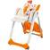 Chicco chaise haute Polly2Start Fancy Chicken91/110 cm orange