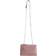 Pieces Suede Crossbody Bag - Pink