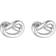Sophie By Sophie Knot Studs - Silver