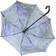 Galleria Monet Water Lilies Stick Umbrella Multicolor