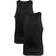 Calvin Klein Modern Bomuld Tank Tops 2 Stk. - Sort