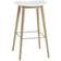 Muuto Fiber Wood Base Barstol 76cm