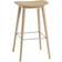 Muuto Fiber Wood Base Bar Stool 76cm