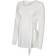 Mamalicious Feminine Maternity Top Long Sleeved White/Bright White (20008166)