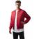 Urban Classics Diamond Quilt Leather Imitation Jacket Fire Red