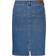 Vero Moda HW Denim Pencil Skirt - Blue/Medium Blue Denim