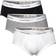 Calvin Klein Icon Cotton Strech Briefs 3-pack - Grey Heather/White/Black
