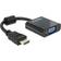 DeLock HDMI - VGA M-F Adapter 0.4ft