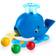 Bright Starts Giocattolo Attività Silly Spout Whale Popper